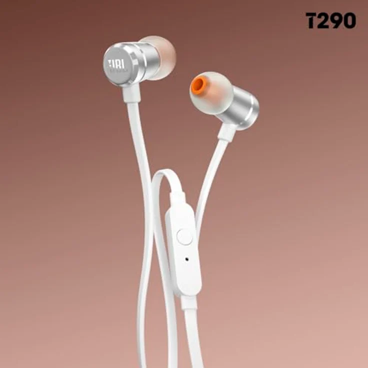 JBL Tune 290, In-Ear-Kopfhörer mit Pure Bass Sound und Freisprechfunktion, Aluminium-Gehäuse – Bild 4