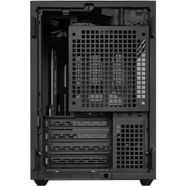 Lian Li Dan B4 Black, Minitower PC-Gehäuse für Micro-ATX, schwarz, mit USB 3.2 Gen 2 Type C, 360mm Wasserkühlungsunterstützung und Seitenfenster – Bild 7