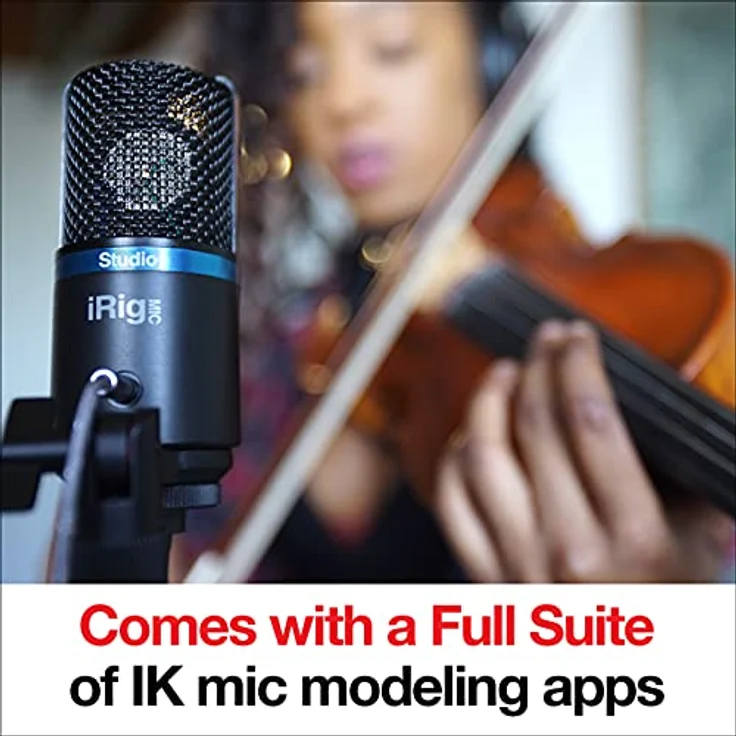 IK Multimedia iRig Mic Studio Mikrofon schwarz – Bild 7