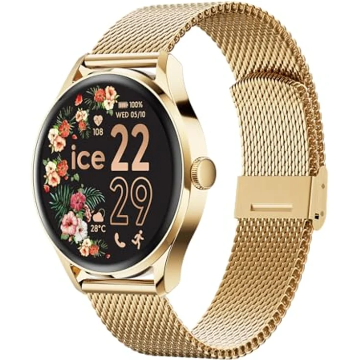 Ice Watch Ice Smart 2.0 Gold, Unisex Smartwatch mit AMOLED Display, Herzfrequenzmessung und Schlaftracker – Bild 2