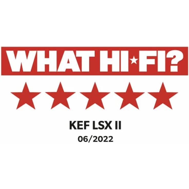 KEF LSX II - WLAN Regallautsprecher, Schwarz | Aktivlautsprecher |PC | TV | Monitor | Bluetooth – Bild 4