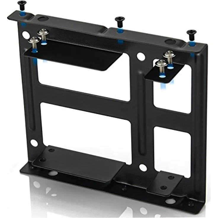 Poppstar HDD SSD Einbaurahmen (Einbau-Kit mit HDD SSD Halterung für interne 2,5'' Festplatten und Schraubensets) – Bild 4