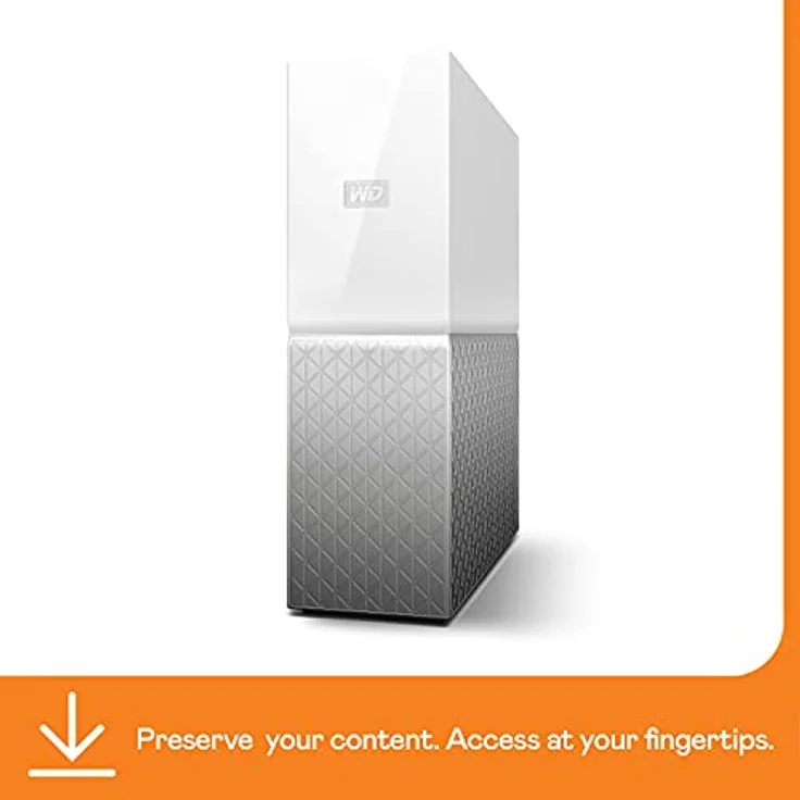 WD My Cloud Home persönlicher Cloudspeicher 6 TB (zentraler Speicher, mobiler Zugriff unterwegs, automatische Backups, Dateisuchfunktion, einfache Installation) – Bild 3