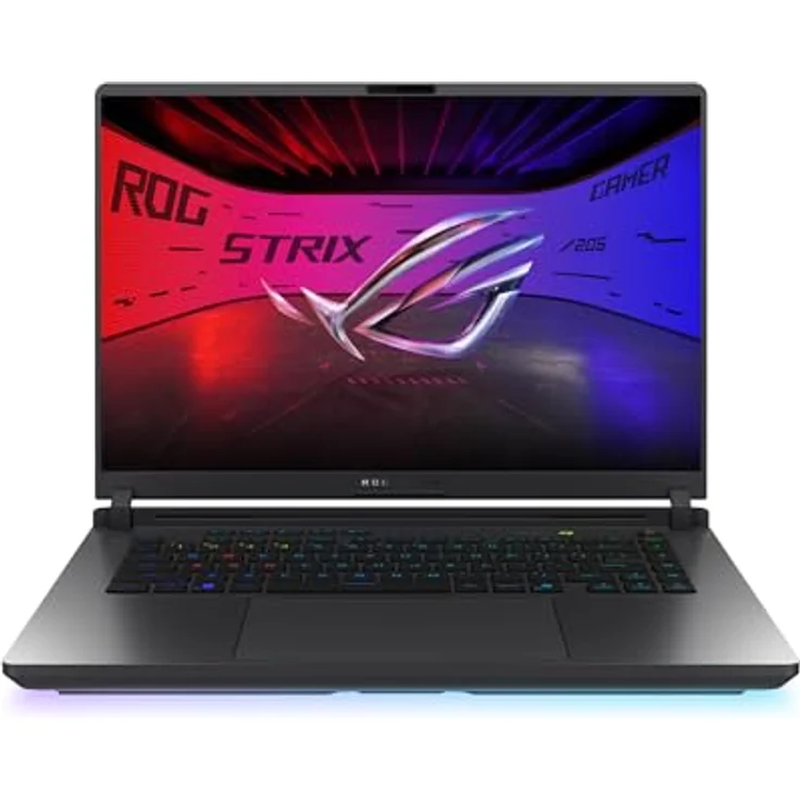 ASUS ROG Strix G16 G615LR-S5177W, Gaming Notebook mit 16 Zoll Display, Intel® Core™ Ultra 7 255HX, 16 GB RAM, 1 TB SSD, GeForce RTX™ 5070 Ti, Grau, Windows 11 Home – Bild 7