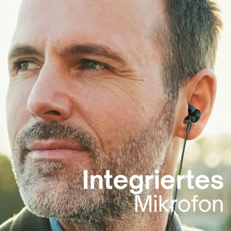 Grundig Kopfhörer USBC, kabelgebundenes Headset mit 120 cm Kabel, In-Ear Earbuds mit Mikrofon und Active Noise Cancelling, kompatibel mit iPhone und Samsung, Schwarz – Bild 6