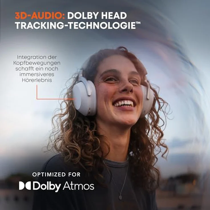 beyerdynamic AVENTHO 300 Over-Ear Wireless Kopfhörer mit ANC, Dolby Atmos und hoher Akkulaufzeit, schwarz – Bild 4
