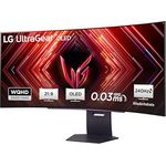 LG Electronics 45GS95QX-B.AEU UltraWide™ QHD UltraGear™ Gaming OLED-Monitor 45", 3440 x 1440, 0,03 ms, 240 Hz, DisplayHDR™400 TRUE BLACK, 98,5% DCI-P3, NVIDIA G-Sync™ Compatible, AMD FreeSync™ - Grau