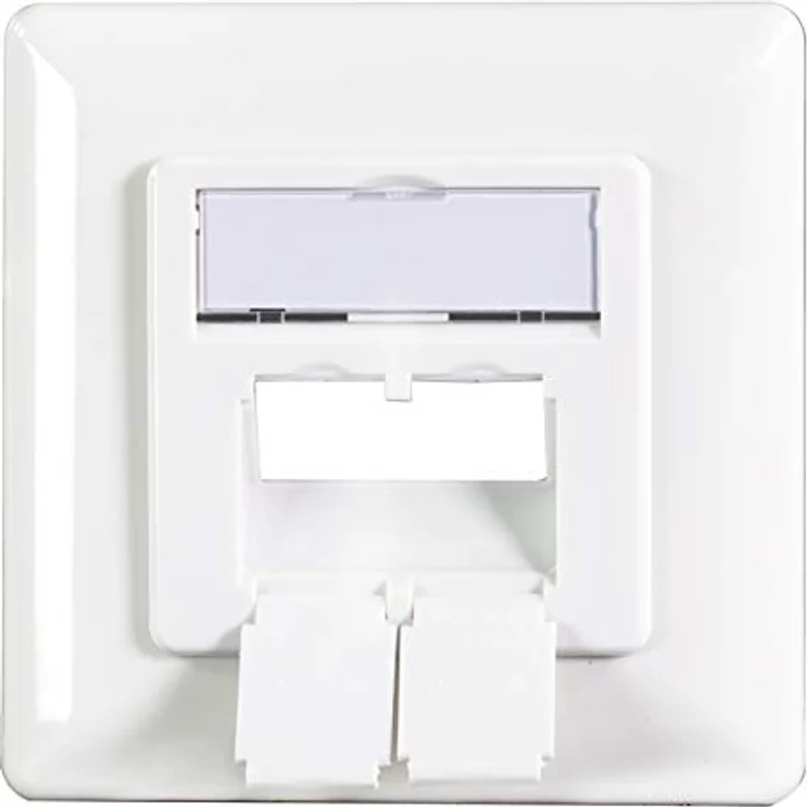 Cat.6A Netzwerkdose LAN Dose universal Unterputzdose Aufputzdose 2 x RJ45 Buc... – Bild 6