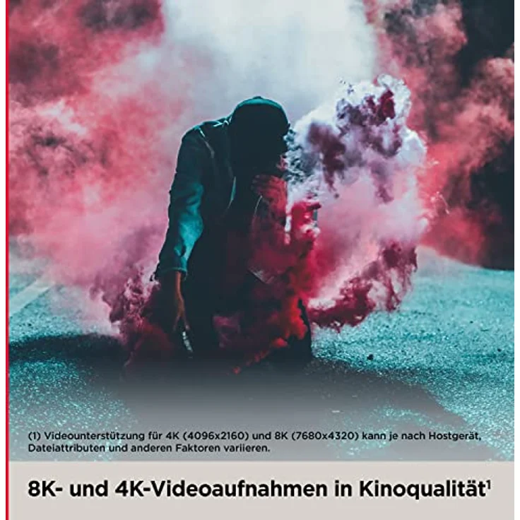 SanDisk Extreme PRO SDHC UHS-II Speicherkarte V90 512 GB (300 MB/s, 8K-, 4K- und Full-HD-Videoaufnahmen, RescuePRO Deluxe, stoßsicher, temperaturbeständig, wasserdicht und röntgensicher) – Bild 4