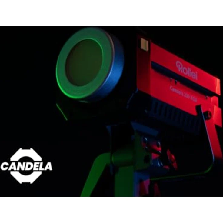 Rollei Candela 220 RGB - 220W LED-Licht für kreative Beleuchtung RGB und Bi-Color, Ultrakompakt & Duale Stromversorgung – Bild 2
