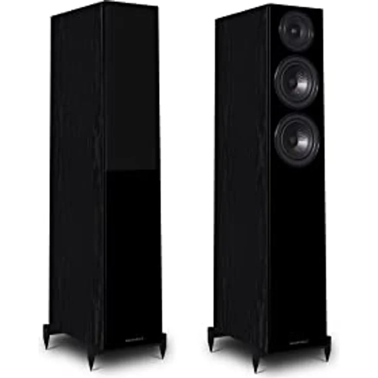 Wharfedale Diamond 12.3 Paar Passive Bodendiffusor, Walnuss – Bild 1