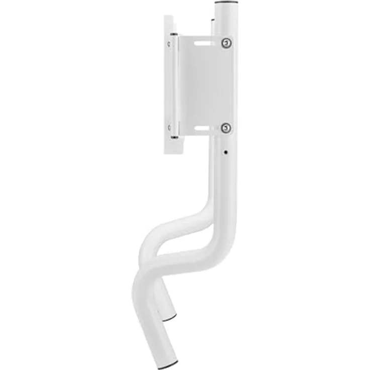 OPLITE Monitor Stand GTR S3/S8, Monitorständer mit Einstellbarer Höhe, Weiß, für Bildschirme bis 50 Zoll, Anti-Diebstahl-Verriegelung – Bild 2