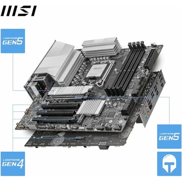 MSI PRO B860M-A WiFi, Mainboard mit WLAN-Ausstattung – Bild 5