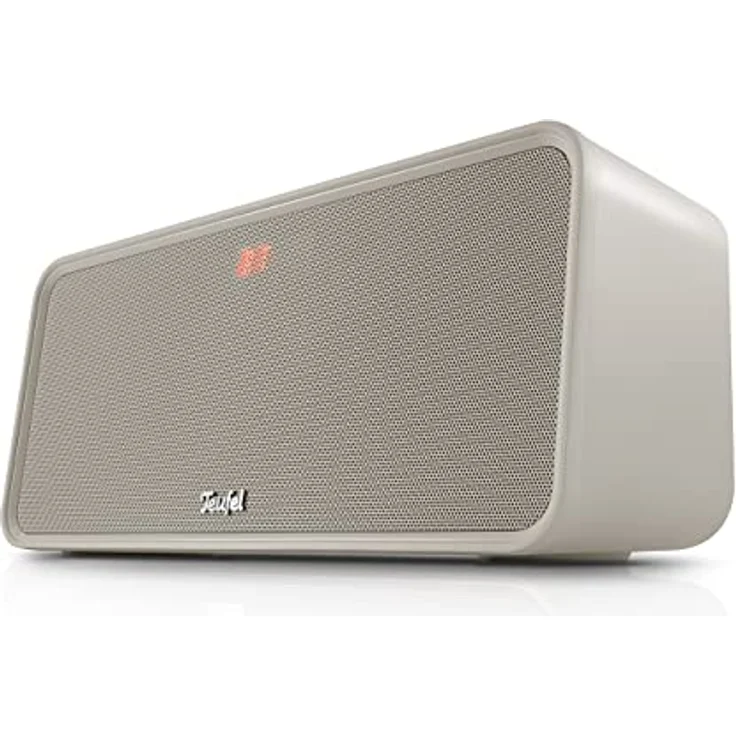 Teufel BOOMSTER (3. Gen.) Robuster Bluetooth Lautsprecher mit 2.1-Stereo-System Soundsystem DAB+ und FM-RDS-Radiotuner Schutz vor Strahlwasser nach IPX5-Norm Weiß – Bild 2
