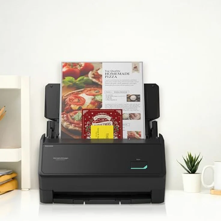 Ricoh ScanSnap iX2400, ADF-Dokumentenscanner mit 600 x 600 DPI, Duplex-Funktion, schwarz – Bild 5