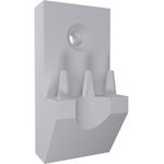 Wandhalterung kompatibel für Lego Technik 42115 Sian FKP 37 Display Modell Halter Farbe Weiß