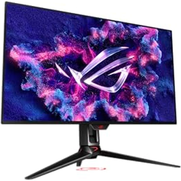 ASUS ROG Swift OLED PG32UCDMZ 32 Zoll 4K Gaming Monitor, QD-OLED, 240 Hz, 0,03 ms, G-SYNC Compatible, VESA DisplayHDR 400, DisplayPort, HDMI, USB-C – Bild 3