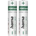 NiMH-Akkus, AAA Micro, 700 mAh 1,2V, 2 Stück