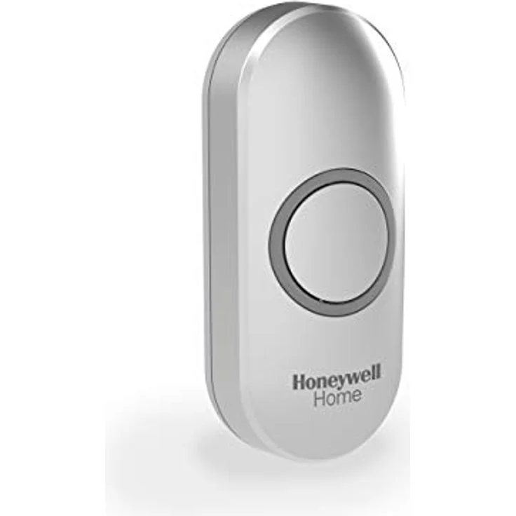Honeywell Home Funk-Klingeltaster mit LED-Funktionsanzeige, silber- grau, DCP311G – Bild 2