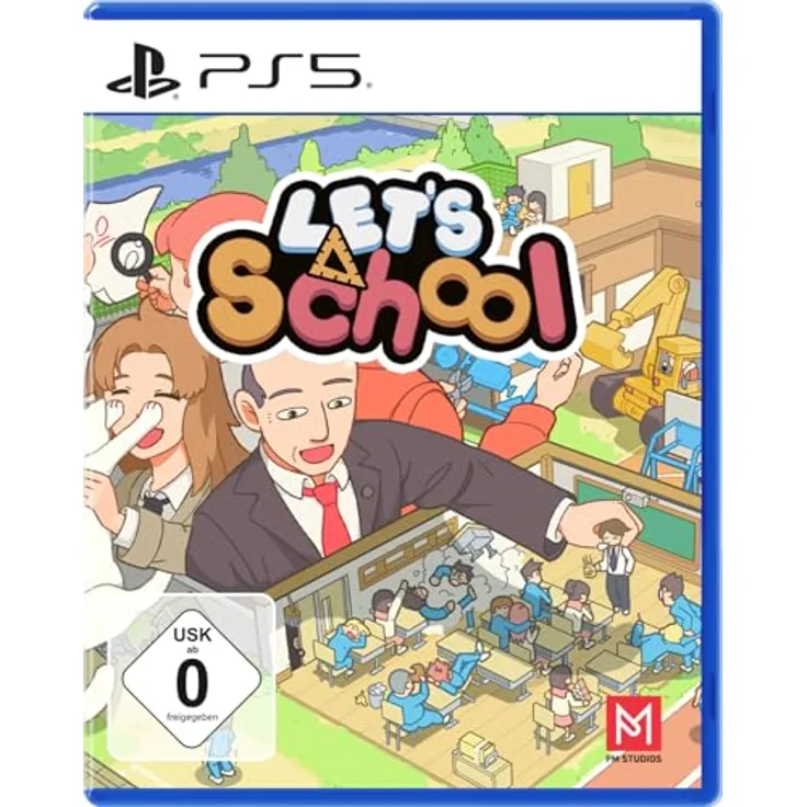 Numskull Games Limited Let's School - [Playstation 5] - Bauen Sie Ihren individuellen Campus und verwalten Sie Schülerdynamik