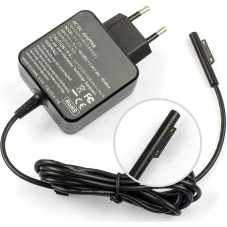 CoreParts Mspt2006, 30 W Notebook Netzteil für Microsoft Surface Pro 3, schwarz