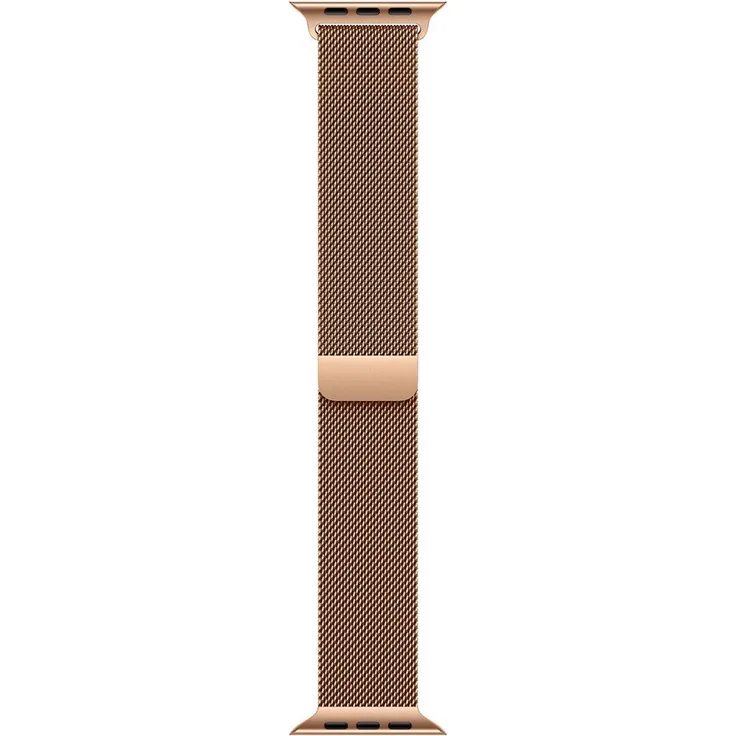 Apple Smartwatch-Armband Milanaise, CO₂ neutral, recycelte Materialien, magnetisch (silber)