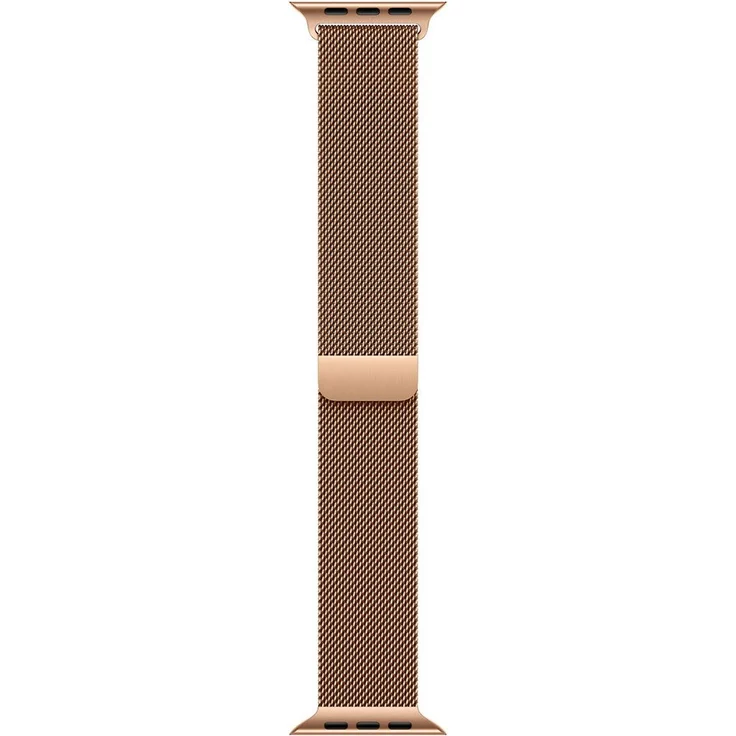Apple Smartwatch-Armband Milanaise, recycelte Materialien, magnetisch (silber) – Bild 1