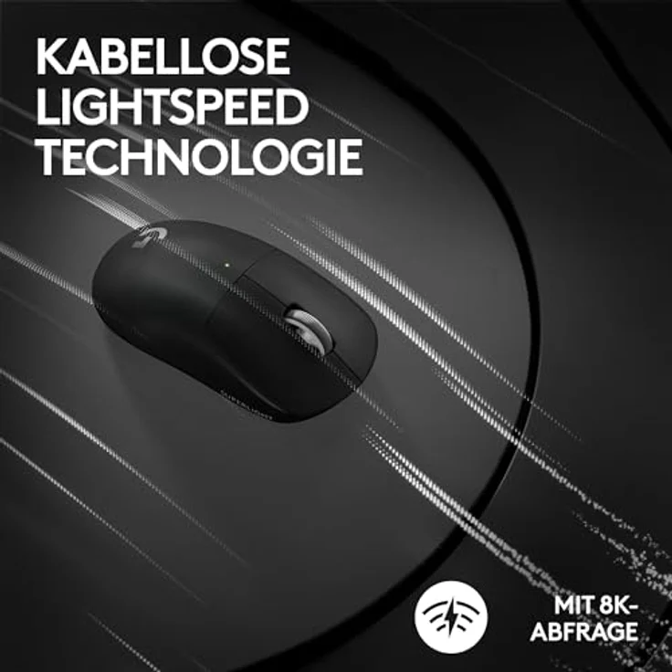 Logitech G Pro X Superlight 2 (Kabelgebunden, Kabellos), Maus, Schwarz – Bild 6