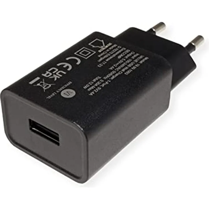 Value USB Charger mit Euro-Stecker, 1-Port, 12W (19.99.1093) – Bild 2