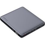 AMEGAT Powerbank 100W, 20000mAh Laptop Power Bank USB C Input&Output 3 Ports, Digitales Display, 65W Fast Recharge, für Laptops, Tablets, Smartphones - Ultraleichte und ultraschnelle Powerbank in Schwarz