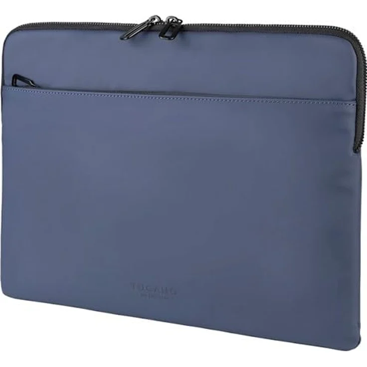 TUCANO GOMMO - Sleeve für 14 Zoll Laptop und MacBook Air 15 Zoll, gummiertes Material - Blau – Bild 4