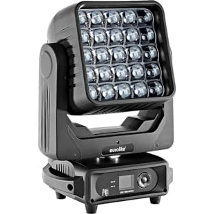 Eurolite LED TMH-W375 Matrix Moving-Head Wash Zoom, 15 W LED Scheinwerfer mit motorisiertem Zoom, DMX-Steuerung, Mehrfarbig – Bild 3