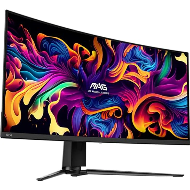 MSI MAG 341CQP QD-OLED écran plat de PC 86,4 cm (34") 3440 x 1440 Pixels UltraWide Quad HD QDOLED Noir – Bild 1