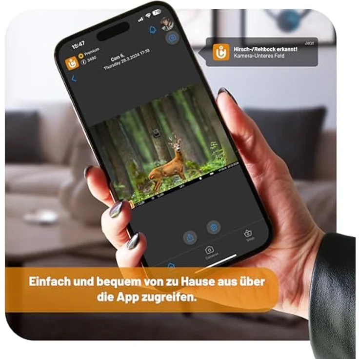 ICUserver ICU CLOM Cam 6, Wildkamera mit Full-HD-Nachtsicht, 30 % verbesserter Konnektivität und SMS-Befehlen – Bild 4
