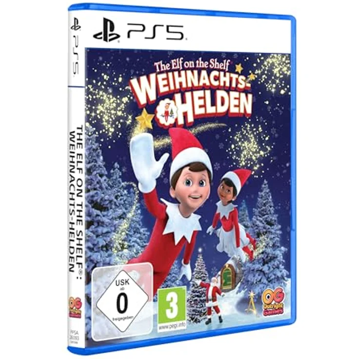 Outright Games The Elf on the Shelf: Weihnachts-Helden, PS5-Spiel mit magischen Minispielen und individuell gestalteten Elfhelden – Bild 2