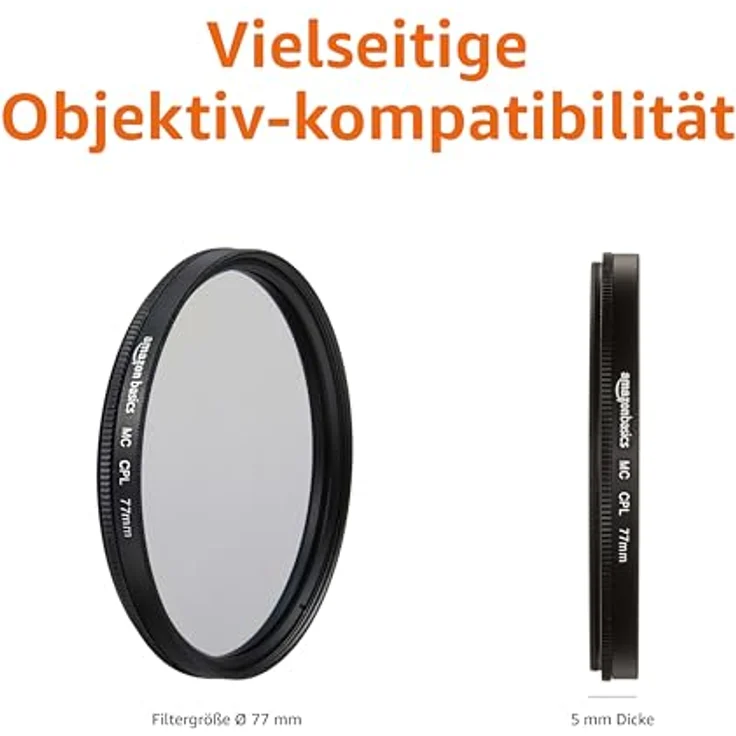 AmazonBasics Zirkularer Polarisationsfilter - 77mm – Bild 3