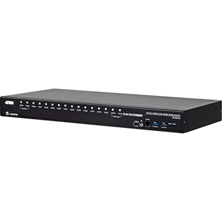 ATEN 16-Port USB 3.0 4K HDMI KVM Switch, Professioneller KVM-Switch mit umfangreichen Anschlussmöglichkeiten – Bild 1