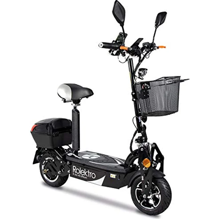 Rolektro E-Joy 45 Elektromoped mit Lithium Akku 45km/h E-Moped 1000Watt Radnabenmotor 50km EU-Zulassung - Preisvergleich – Bild 1
