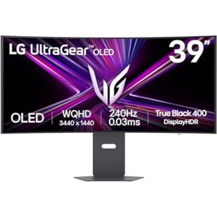 LG Ultragear 39GX900A-B.AEU, 39 Zoll Gaming-PC-Monitor – OLED, QHD (3440 x 1440), 240 Hz, 0,03 ms, DisplayHDR™400, FreeSync Premium Pro, G-Sync – Bild 1