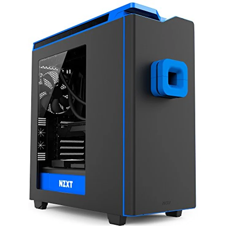 NZXT Puck - Kabelmanagement und Headset-Halterung - Kompakte Baugröße - Silikonmaterial - Kraftvoller Magnet für Montage am Gehäuse - Blau - Preisvergleich – Bild 4