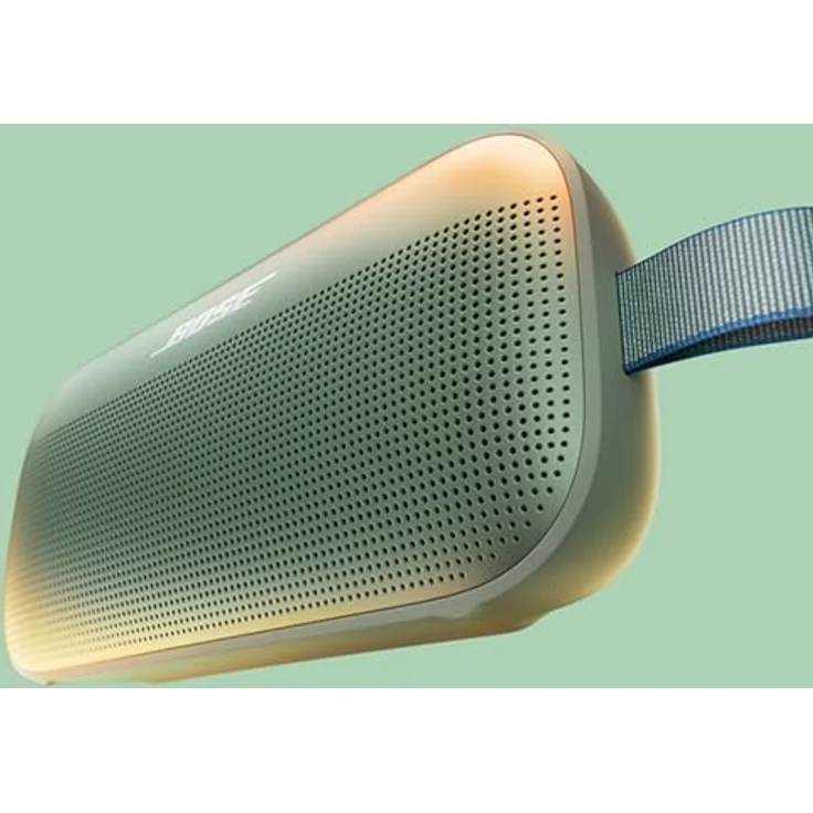 Bose SoundLink Flex Bluetooth-Lautsprecher (2. Gen.), Tragbarer Außen-Lautsprecher mit naturgetreuem Klang, bis zu 12 Stunden Akkulaufzeit, staubdicht und wasserdicht, Alpine Sage - Limited Edition – Bild 2
