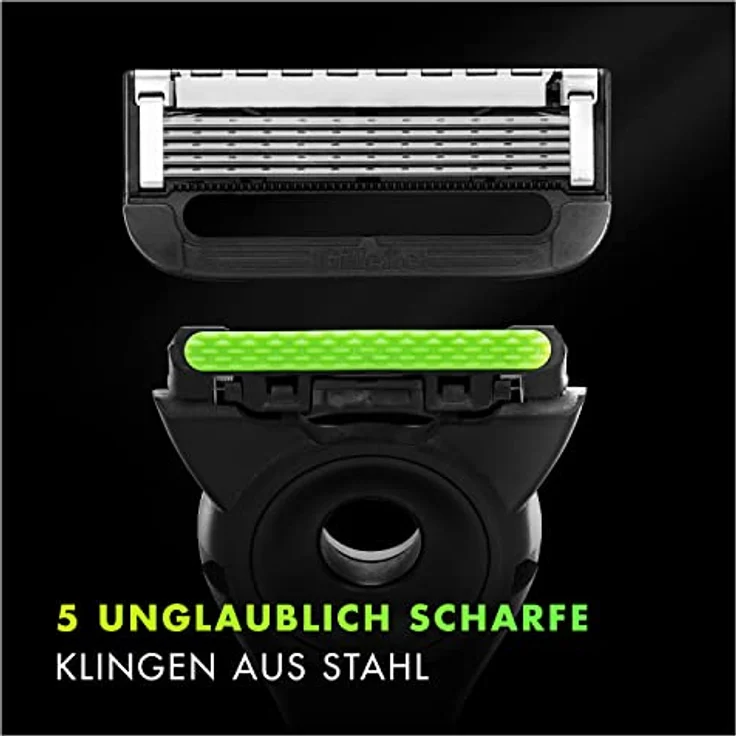 Gillette Labs Rasierklingen, 12 Ersatzklingen, für Gillette Labs Nassrasierer Herren mit Reinigungs-Element und Heated Razor – Bild 3