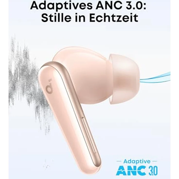 soundcore Liberty 5, kabellose Earbuds mit Noise Cancelling, 2X stärkere Stimmreduktion, Dolby Audio, 6 Mikrofone für klare KI-Telefonate, 12h Akkulaufzeit, Schnellladefunktion – Bild 3