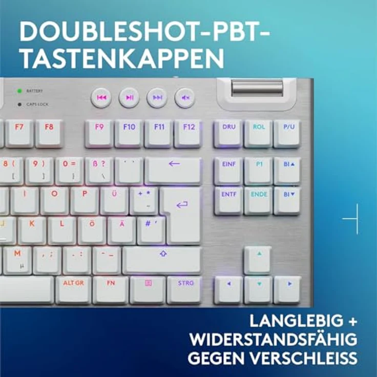 LOGITECH G915 X LIGHTSPEED TKL, Kabellose Gaming-Tastatur mit GL-Switches und Aluminium-Oberschale – Bild 10