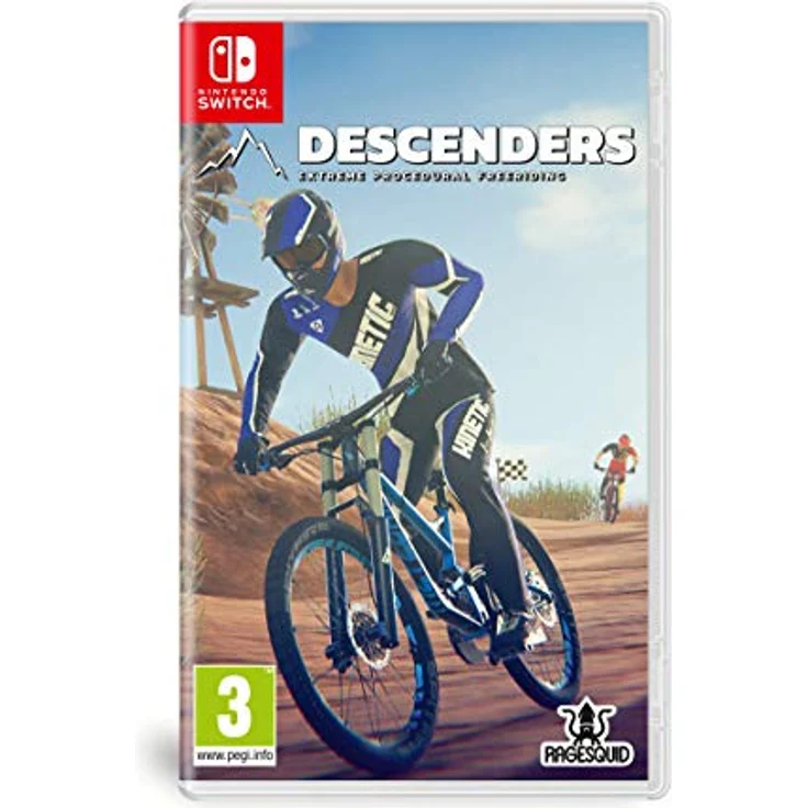 Fireshine Games Descenders NSW, Nintendo Switch Spiel mit prozedural generierten Welten und Freestyle Bike Controls – Bild 1