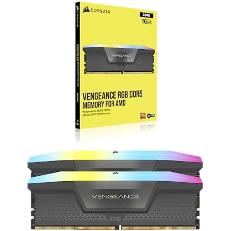 Corsair Vengeance RGB DDR5-6000 C36 DC - 32GB (AMD EXPO) – Bild 6