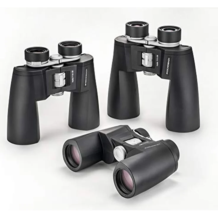 Eschenbach Optik Fernglas Trophy P 8x56, Porro, Jagd, besonders lichtstark, wetterfest, schwarz – Bild 2