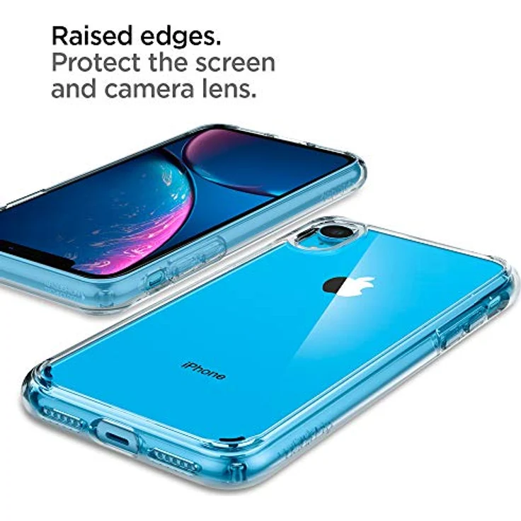 Spigen Ultra Hybrid Kompatibel mit iPhone XR Hülle, 064CS24873 Einteilige Transparent Handyhülle Durchsichtige Schutzhülle Case (Crystal Clear) – Bild 3