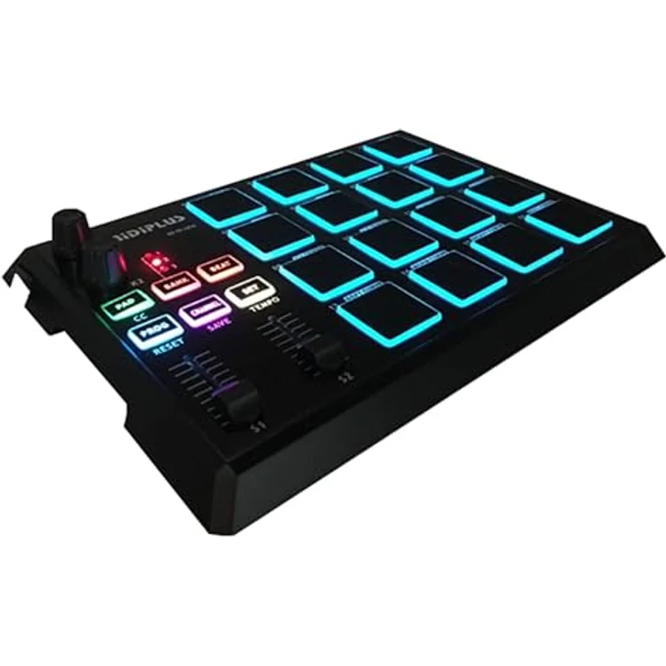 Midiplus MidiPlus X Pad, DAW Controller und Hardware Controller für Pro Audio, schwarz – Bild 1