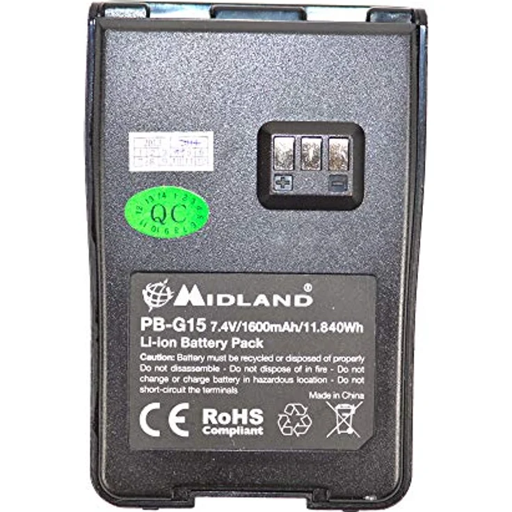 Midland C1128 PB-G15 Li-Ion 1600 mAh Batterie – Bild 3